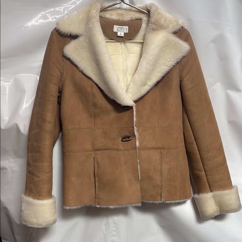 Cozy Tan Faux Fur Women's Jacket